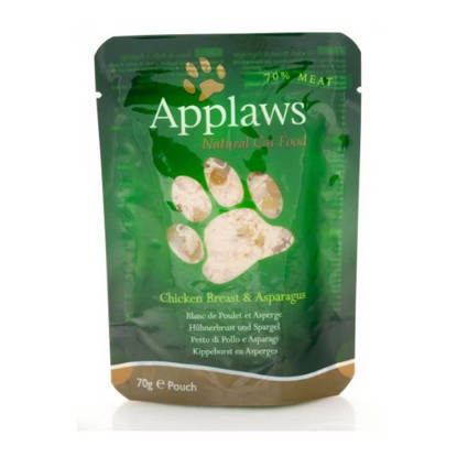 Picture of Applaws Cat Pouch Chicken & Asparagus 12 x 70g