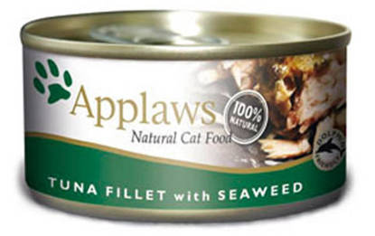 Picture of Applaws Cat Tin Tuna & Seaweed 24 x 70g