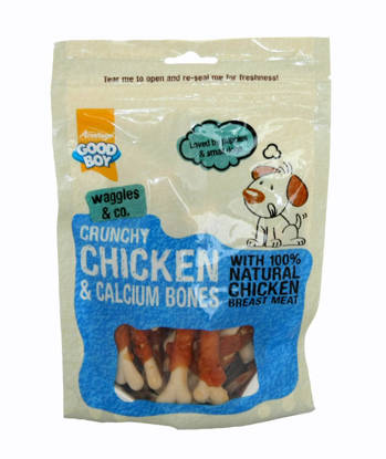 Picture of Good Boy Deli Chicken Calcium Bone - Pack 8