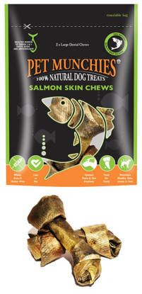 Picture of Pet Munchies Dog Salmon Chews - 6 x 125g