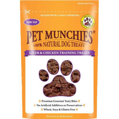 Picture of Pet Munchies Dog Training Treat Chicken / Liver - 8 x 150g