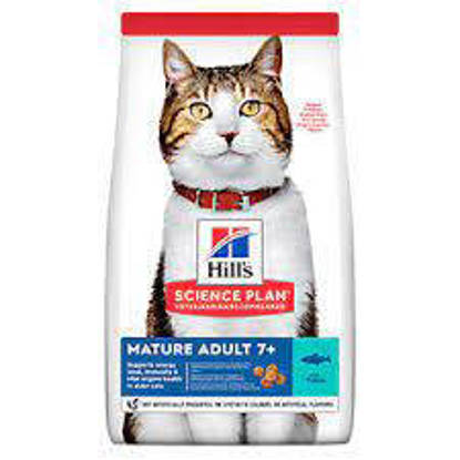 Picture of HILL'S SCIENCE PLAN Mature Adult 7+ Cat Food with Tuna - 1.5kg