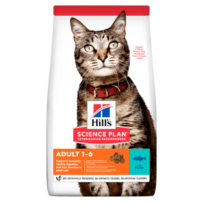 Picture of Hill's Science Plan ADULT CAT FOOD with TUNA 1.5kg