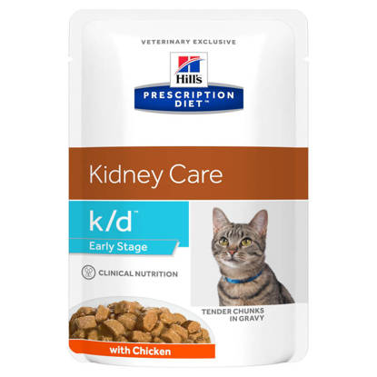 Picture of Hills K/D Feline Early Stage Pouch 12 x 85g
