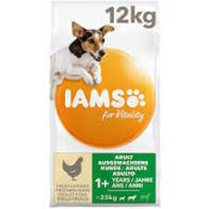 Picture of Iams Vitality Dog Small / Medium Chicken 12kg