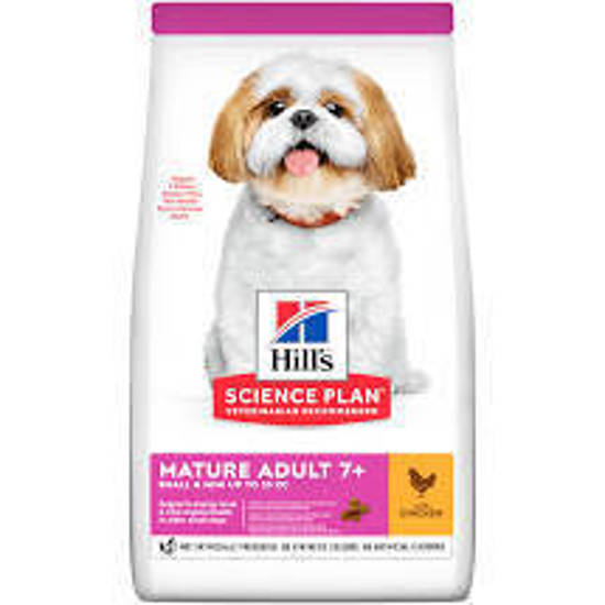 Picture of Hills Science Plan Mature Adult 7+ Small/Mini Dog 7 + with Chicken & Turkey 3kg