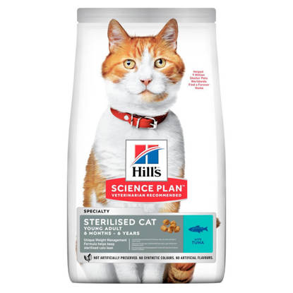 Picture of Hills Science Plan Young Adult Sterilised Cat 3kg Tuna