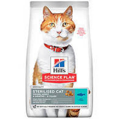Picture of Hills Science Plan Young Adult Sterilised Cat Dry Cat Food Tuna Flavour - 6 x 300g