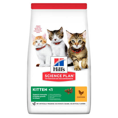 Picture of Hills Science Plan Kitten Dry Cat Food 6 x 300g