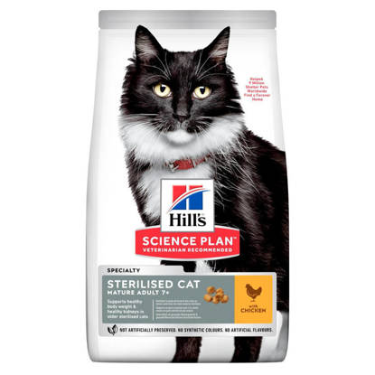 Picture of Hills Science Plan Sterilised Cat Mature Adult Chicken10kg
