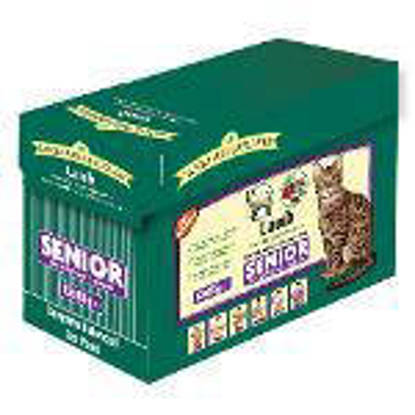 Picture of James Wellbeloved Lamb Senior Cat Pouches 85g 12 x 4
