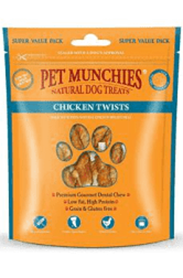 Picture of Pet Munchies Dog Chicken Twists - 3 x 290g