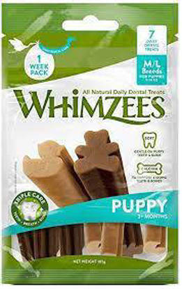 Picture of Whimzees Puppy Dental Chew - Medium/Large - Pack 7