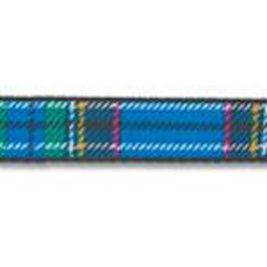 Picture of Lead nylon blue tartan 3/4" 40inch