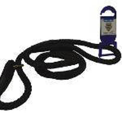 Picture of Ancol Slip Lead black Rope -  12mm x 1.2m  48 inch