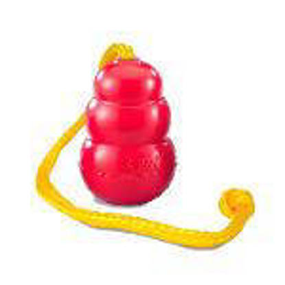 Picture of Kong Classic Red Toy with Rope Extra Large