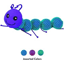 Picture of Kong Nibble Critters Catnipillar