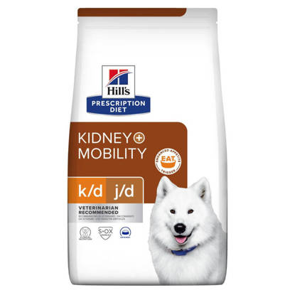 Picture of Hill's Prescription Diet k/d + Mobility Dry Dog Food with Chicken 4kg