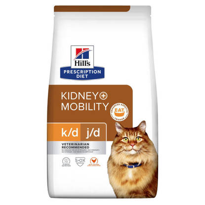 Picture of Hill's Prescription Diet k/d + Mobility Dry Cat Food with Chicken 1.5kg