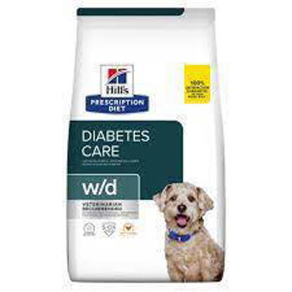 Picture of Hills Prescription Diet W/D Diabetes Care Dog Food with Chicken 10kg