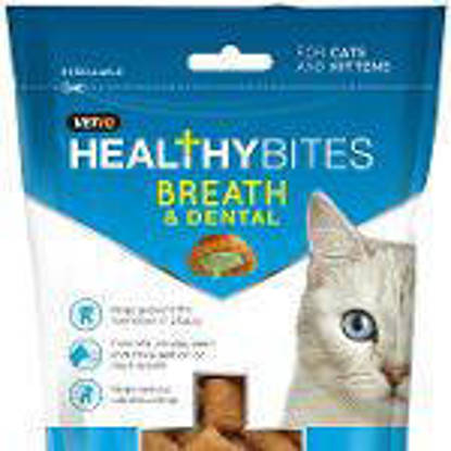 Picture of Vet Iq Healthy Bite Breath/dental - Feline - 65g