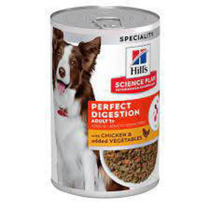 Picture of Hill's Science Plan Perfect Digestion Adult Dog Food with Chicken & Vegetable Can 12x363g