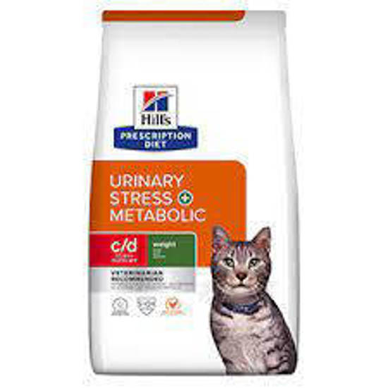Picture of Hills C/D Feline Urinary Stress + Metabolic Dry 8kg