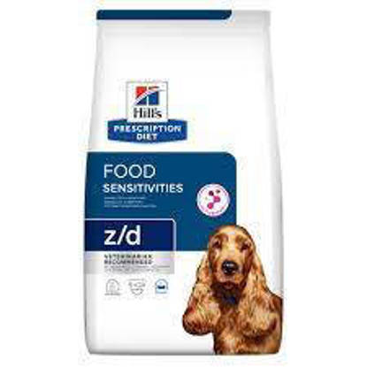 Picture of Hills Prescription Diet Z/D Food Sensitivities Dry Dog Food -  10KG