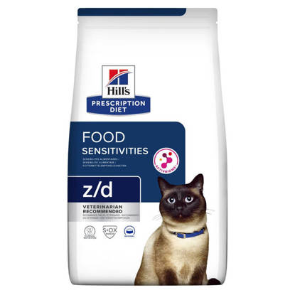 Picture of Hill's Prescription Diet z/d Food Sensitivities Dry Cat Food 400g