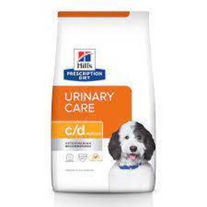 Picture of Hills Veterinary Diets Dog C/D Multicare Urinary Care Dry Dog Food with Chicken 4kg