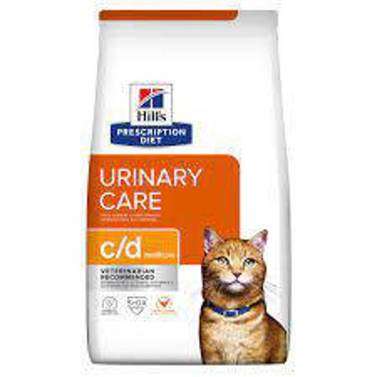 Picture of Hill's Prescription Diet c/d Multicare  Urinary Care Dry Cat Food with Chicken 3kg