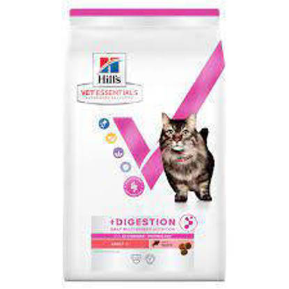 Picture of Hill's VET ESSENTIALS MULTI-BENEFIT + DIGESTION Adult Dry Cat Food with Salmon 1.5kg Bag