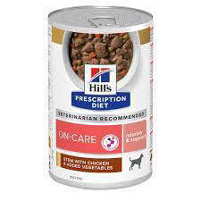 Picture of Hill's Prescription Diet ON-Care Stew for Dogs with Chicken & added Vegetables 12x354g