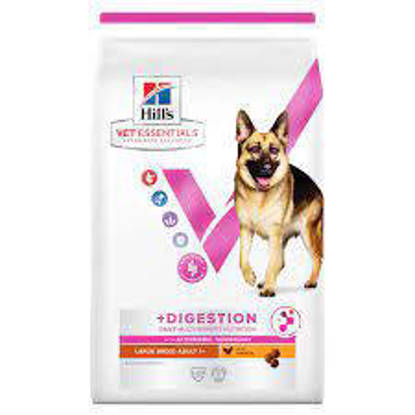 Picture of Hill's VET ESSENTIALS MULTI-BENEFIT + DIGESTION Adult Large Breed Dog Food with Chicken - 14kg dry