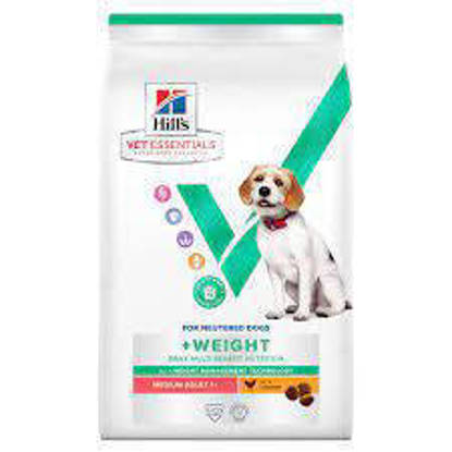 Picture of Hill s VET ESSENTIALS MULTI-BENEFIT + WEIGHT Adult 1+ Medium Dry Dog Food with Chicken 2kg