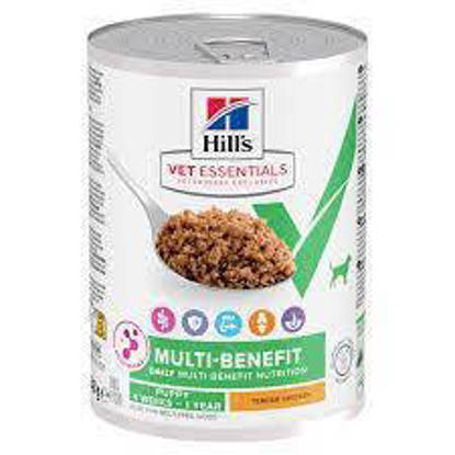 Picture of Hill's VET ESSENTIALS MULTI-BENEFIT Puppy Food Tender Chicken - 12 x 363g tins