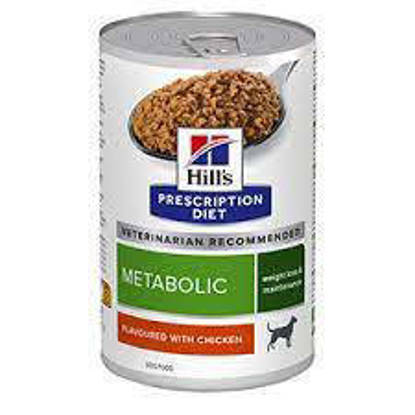 Picture of Hill's PRESCRIPTION DIET Metabolic Dog Food flavoured with Chicken 12 x 370g Tins