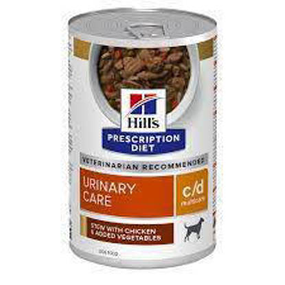 Picture of Hill's PRESCRIPTION DIET c/d Multicare Stew for Dogs with Chicken & added Vegetables 12 x 370g Cans