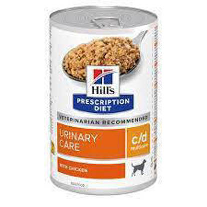 Picture of Hill's Prescription Diet C/D Multicare Wet Dog Food with Chicken 12 x 370g Can