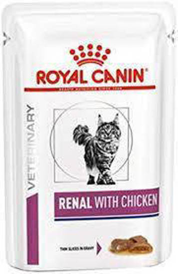 Picture of ROYAL CANIN® Renal Chicken Adult Wet Cat Food 12 x 85g (x 4)