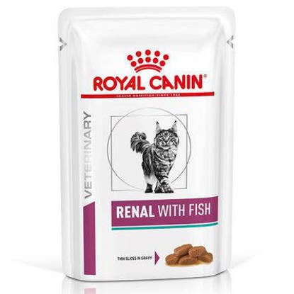 Picture of ROYAL CANIN® Renal Fish Adult Wet Cat Food 12 x 85g (x 4)