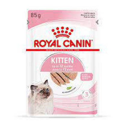 Picture of Royal Canin Feline Kitten Loaf in Sauce Pouches 48 x 85g