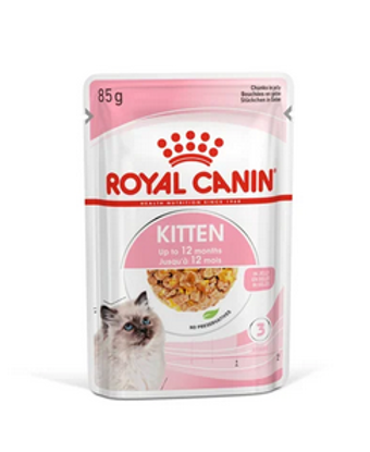 Picture of Royal Canin Feline Kitten Loaf in Jelly Pouches 48 x 85g