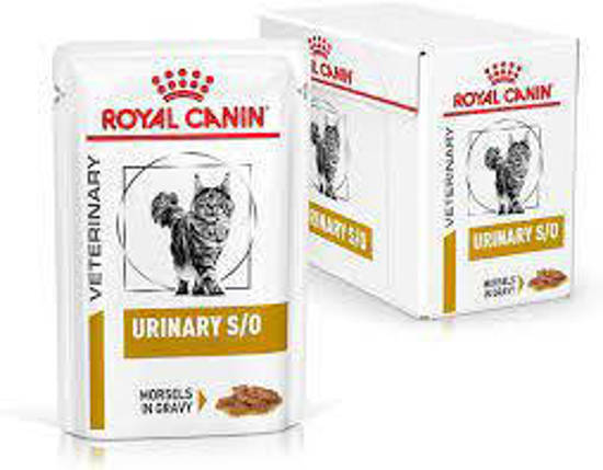 Picture of Royal Canin Cat Urinary S/O Gravy Pouch 85g  x 48