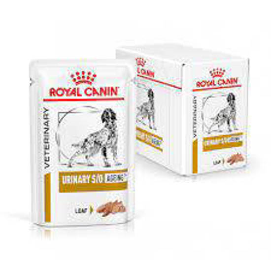 Picture of ROYAL CANIN® Canine Urinary S/O Ageing 7+ Loaf Wet Dog Food 12 x 85g (x 4)