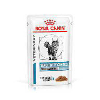 Picture of ROYAL CANIN® Feline Sensitivity Control Chicken & Rice Adult Wet Cat Food 12 x 85g (x 4)