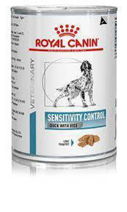 Picture of Royal Canin RCVHN Sensitivity Control tins Duck and Rice - 12 x 410g