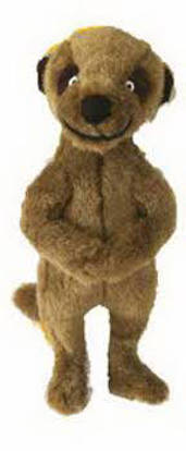 Picture of Good Boy Plush Meerkat Dog Toy - Pack 4