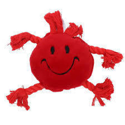 Picture of Happy Face Plush Toy/rope - Red