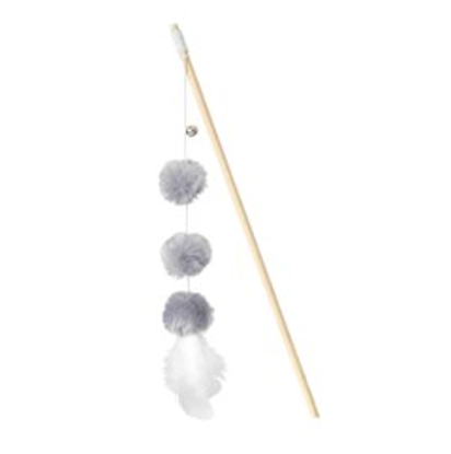 Picture of Really Mice Pom Pom Wand Cat Toy